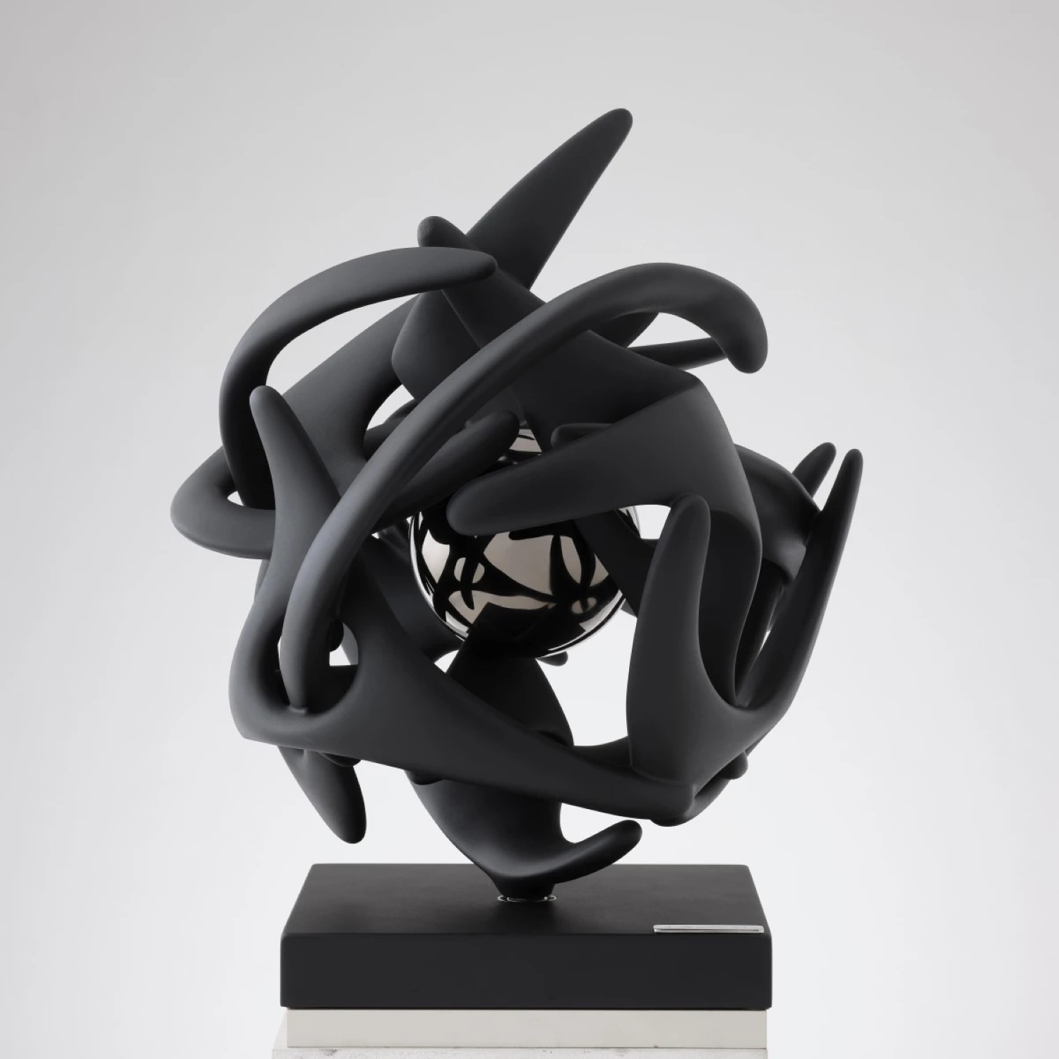 Sfera Quantica sculpture by Gianfranco Meggiato, an exquisite blend of art and geometry